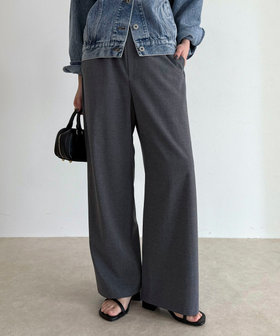 【人気シリーズ】TRイージーセミワイドパンツ