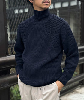 【BATONER/バトナー】SIGNATURE TURTLE NECK タートルネックニット（4-0607-6-52-602）｜NOLLEY'S  goodman(ノーリーズ グッドマン）｜NOLLEY'S(ノーリーズ）｜men（MEN）｜NOLLEY'S MALL（ノーリーズ モール）