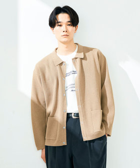【品よく羽織れる】COACH KNITカーデ