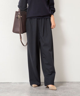 ウォッシャブルイージーワイドパンツ