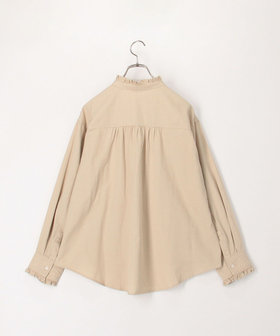 【サイズ１】BOWTE バウト フリルタンガリーシャツ BOWTE(バウト)｜SELVAGE ツイル ダンガリーフリル ドレスシャツ