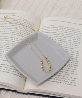 ボールメタルトップアジャストネックレス