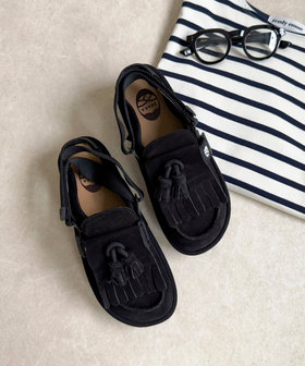 SHAKA/シャカ】 MOC MULE TASSEL SUEDE（5-0543-5-37-101）｜fredy