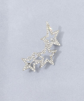 【grace grace/グラスグラス】3スターパヴェブローチ