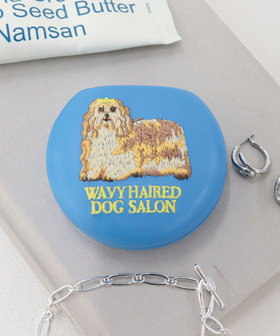 【JOli JOli/ジョリジョリ】刺しゅうラウンドケース