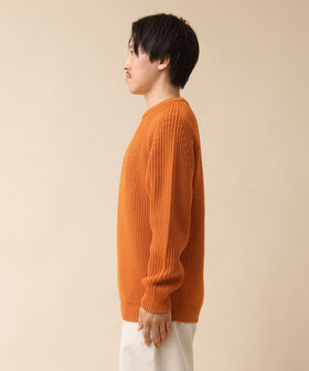 BATONER/バトナー】別注 SIGNATURE CREW NECK クルーネックニット（4-0607-6-52-701）｜NOLLEY'S  goodman(ノーリーズ グッドマン）｜NOLLEY'S(ノーリーズ）｜men（MEN）｜NOLLEY'S MALL（ノーリーズ モール）