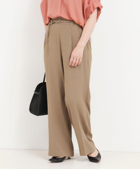 《セットアップ対応》ハイストレッチカルゼワッシャーパンツ