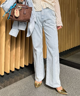 【RM denim】センタープレスハイウエストデニム RM denim】センタープレスハイウエストデニム｜ノーリーズの通販