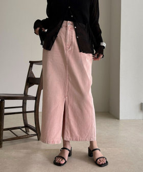 デニムタイトスカート