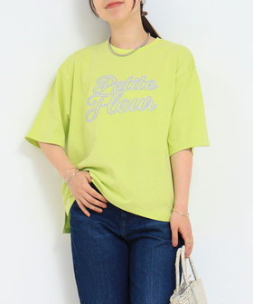 刺繍ロゴTシャツ