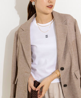 【nolnol/ノルノル】ウォッシャブルクルーネックTee