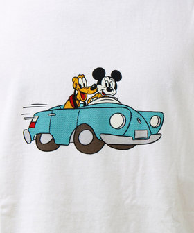 WEB限定 TIME SALE！］【DISCUS】Disney ミッキープリントTシャツ（6
