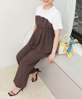 《接触冷感》サスティナクールブッチャーセットアップ