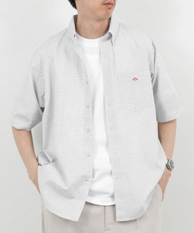 【DANTON/ダントン】DOT BUTTON B.D. SHIRT SS 26SS（DT-B0337 POD）