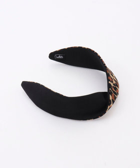 ジェニファーオーレット　レオパードカチューシャ JENNIFER OUELLETTE/ジェニファーオレット】レオパードxムジ