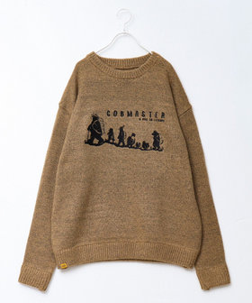 【COBMASTER/コブマスター】COBファミリー刺繍ニット