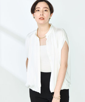LOHEN　ローヘン　ケープブラウス WEB限定 SPECIAL PRICE！］【秋山・土屋別注アイテム】ハンマー