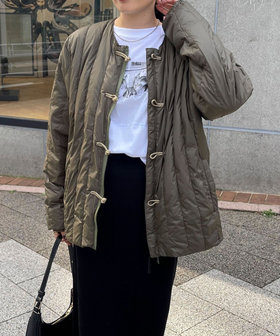 【TAION/タイオン】REVERSIBLE CHINA BUTTON INNER DOWN