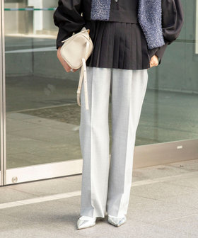 フラノセミワイドパンツ