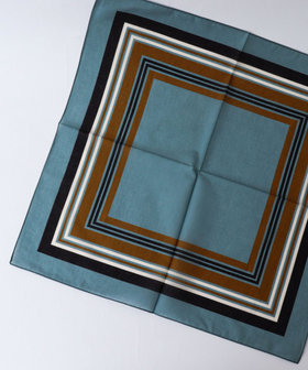 EMME EFFE フレームプリントバンダナスカーフ