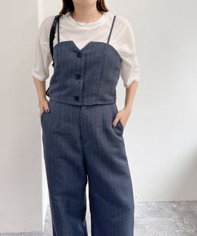 ヘリンボーンキャミビスチェ