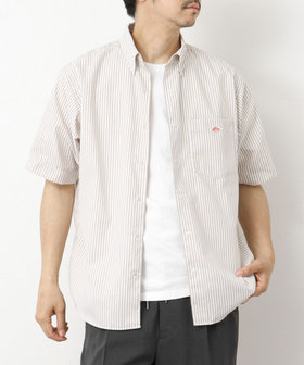 【DANTON/ダントン】DOT BUTTON B.D SHIRT CMX Danton - Men's Dot Button B.D Shirt in White – gravitypope