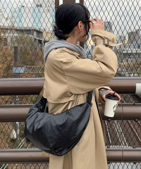 クリーム色レザーショルダーバッグ LIME made in japan ショルダーバッグ レディース 本革 2way
