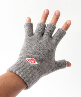 【DANTON/ダントン】WOOL KNIT FINGERLESS GLOVES DT-H0307 GPW