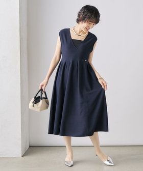 WEB限定 TIME SALE！］《手洗い可能》2WAYノースリーブニット