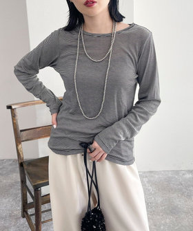 シアーウォームフライス ロンTシャツ（4-0331-5-23-023）｜fredy