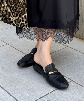 【NOLLEYS/ノーリーズ】メタルバーローファー