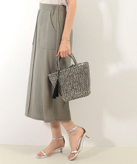 【未使用】NOLLEY'S ノーリーズ かごバッグ 容量多 95cc009-57095-01b.jpg