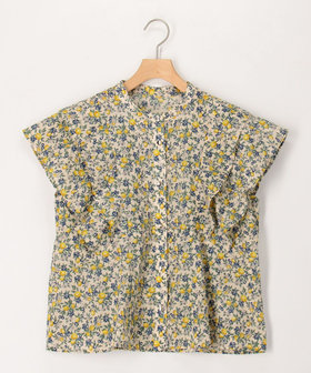 フルーツプリントフリルブラウス