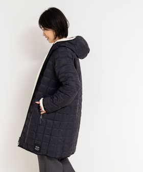 NOLLY’S【TAION】別注ボア×ダウンフードコー ◇【WEB限定】【TAION/タイオン】別注ボア×ダウンフードコート