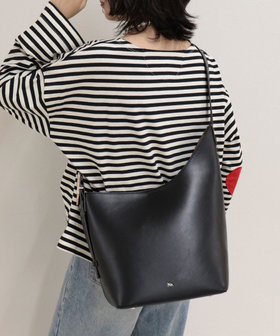本革/360g》ソフトレザーシンプルショルダーバッグ（RUZ10A2322A0012
