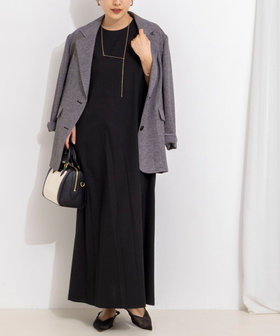 【WEB限定】ウォッシャブルバックツイストドレス