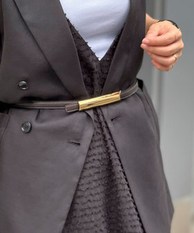 ATELIER AMBOISE/アトリエアンボワーズ】チューブリバーシブルベルト