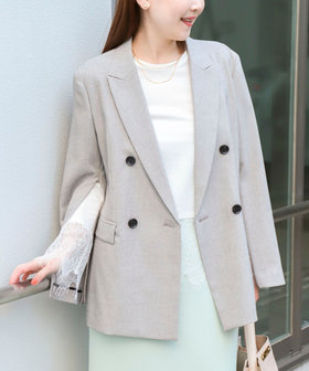 《セットアップ対応》ウォッシャブルドライシャーク2WAYスリットジャケット