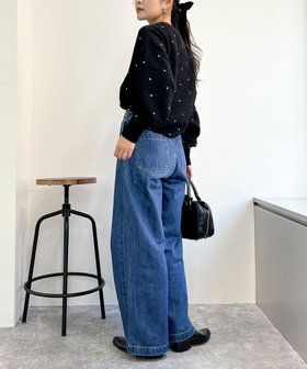 ハート刺繍スウェットプルオーバー（4-0337-6-23-005）｜fredy