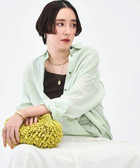 MY STANDARD マルチWAYリネンシャツ