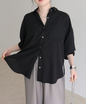 とろみカシュクールシャツ