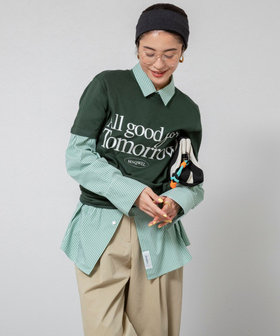 【MAQWEL/マクウェル】ウォッシャブルAgfT T-SHIRT