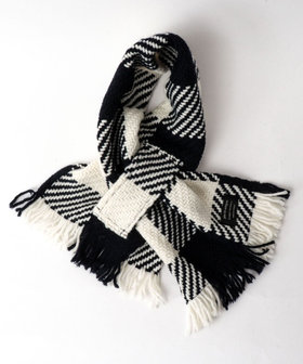 【John Branigan/ジョン・ブラニガン】別注ニットクロスマフラー24