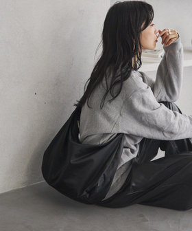 【名品】ラウンドビッグショルダーバッグ/CE-1292