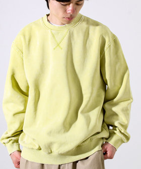 【雪の色ムラ】カラフルスノーパウダー裏起毛スウェット