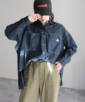 GEVACO/ゲバコ】6.5oz抜け衿デニムシャツ（4-0332-1-21-001