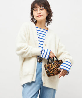 WEB限定 SPECIAL SALE！］カシミヤ混ヘアリーVネックカーディガン（5