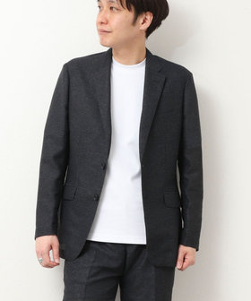 《ビジカジ/セットアップ対応》カラミストレッチ　ジャケット