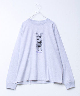 【新デザイン】【DOG&CAT】NEW犬猫ロンT