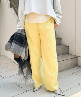 愛されフラノタックワイドパンツ